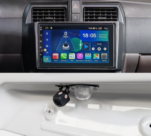 Màn hình giải trí Android có sẵn trên bản cao cấp