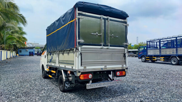 Thùng mui bạt mở 5 bửng & 2 cửa sau