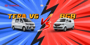 So sánh và báo giá xe van Teraco & SRM